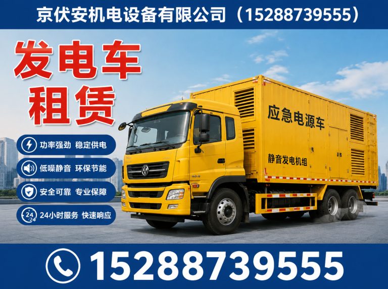 忻州发电车出租展示图